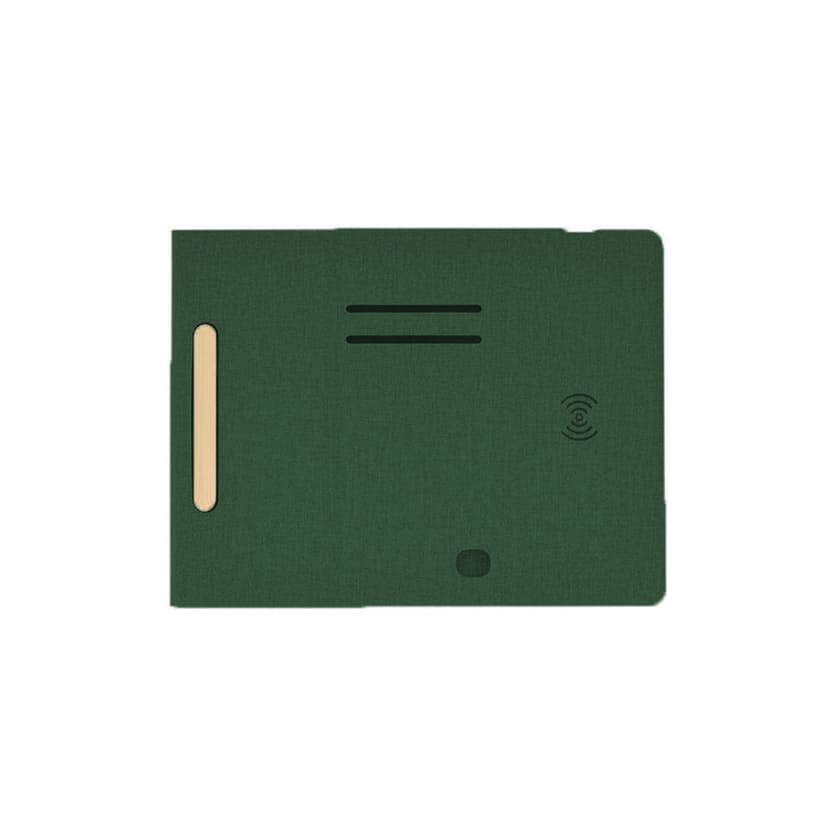BLACE - CHANGE ZERO Recycled PU 15W Wireless Mousepad & Desk Organizer - Green
