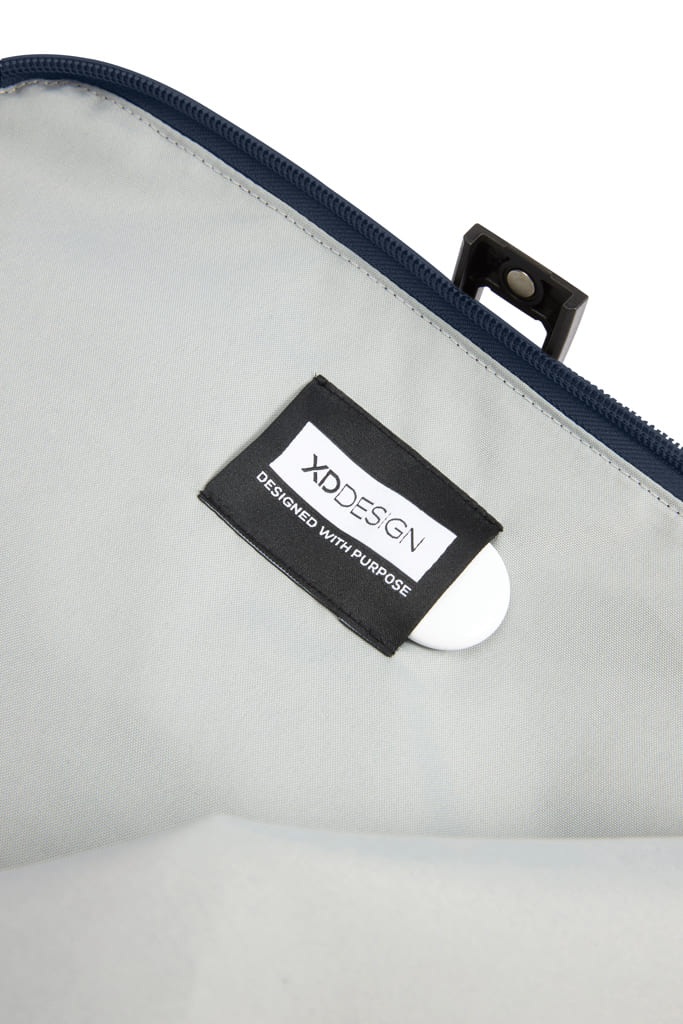  Urban Water Resistant Flap-top Backpack - Navy