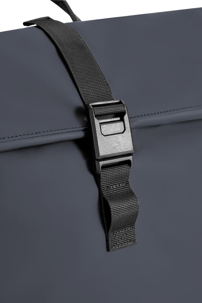  Urban Water Resistant Flap-top Backpack - Navy