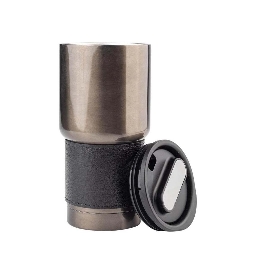 BOLIN - Hans Larsen Insulated Tumbler with Grip Sleeve 530ml - Black