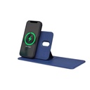 AVRON - Giftology 3-in-1 Magnetic Wireless Charger Desk Tray - Navy