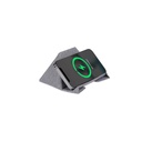 STANDIE - Giftology RPET 2-in-1 Laptop and Phone Stand - Grey