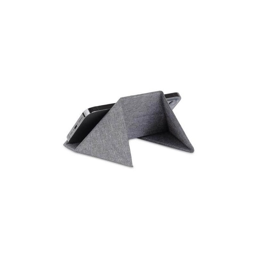 STANDIE - Giftology RPET 2-in-1 Laptop and Phone Stand - Grey