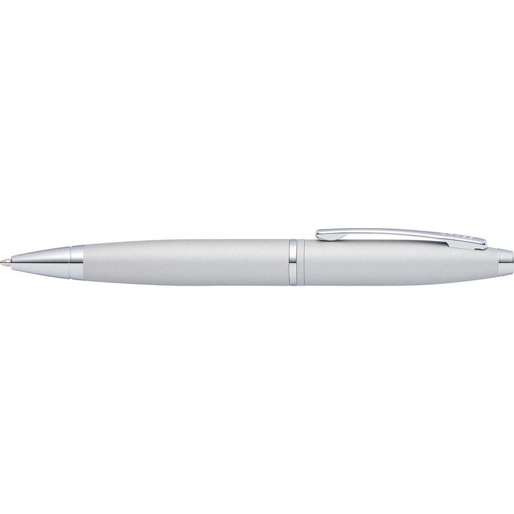 Cross Calais™ Satin Chrome With Polished Chrome Appointments Ballpoint Pen with Blue Ink
