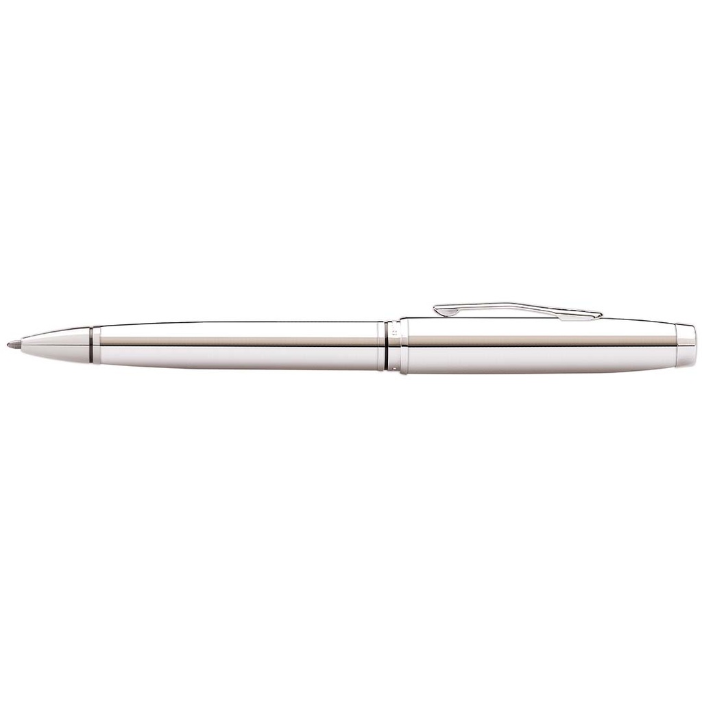 Coventry Polished Chrome Ballpoint Pen with Blue Ink