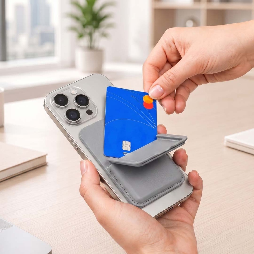 NAPIER - MagCase Card Holder - Grey