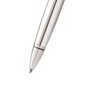 Cross Coventry Polished Chrome Ballpoint Pen (Blue Ink)