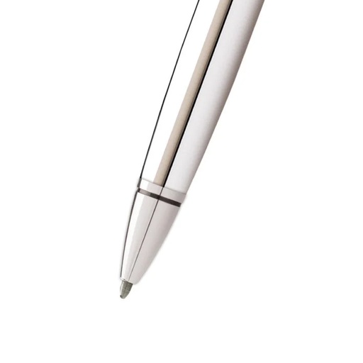 Cross Coventry Polished Chrome Ballpoint Pen (Blue Ink)