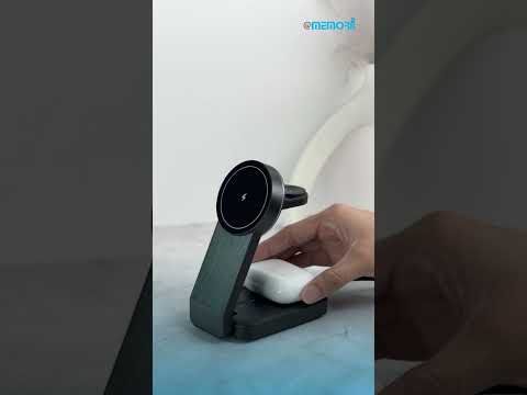 POWERBASE @memorii 3 in 1 Wireless Fast Charging Station with Ambient Light