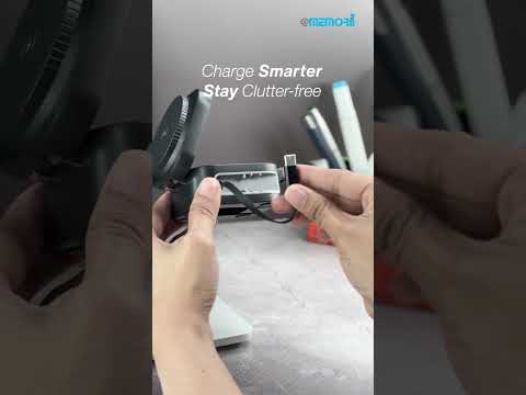 TRIODE @memorii 4 in 1 Foldable Wireless Fast Charging Station