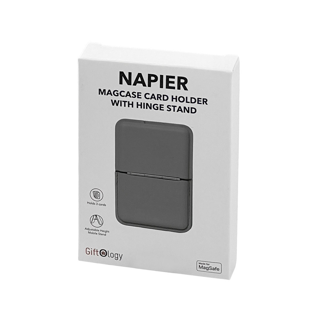 NAPIER - MagCase Phone Cardholder - Grey