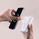 Maglite 10K - 10000 mAh Magnetic Wireless Power Bank - White 