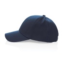 Impact AWARE™ 6 Panel 280gr Recycled Cotton Cap - Navy Blue