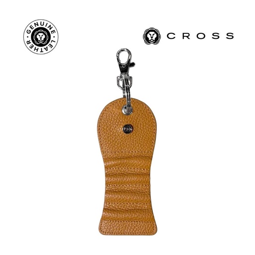 [LACR 2052] CROSS Leather Golf Tee Holder - Mocha